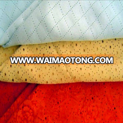 100% polyester weft suede for sofa