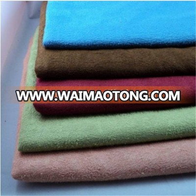 105d*16s 200gsm cotton suede fabric for cloth sofa shoes