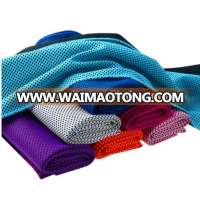 Factory sale strong water absorption quick dry ice towel refreshed sports towel